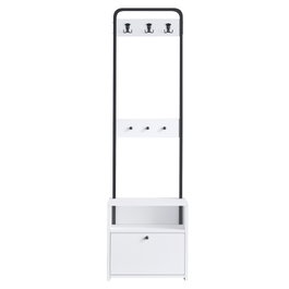 Hanah Home Recibidor Tina Blanco y Negro